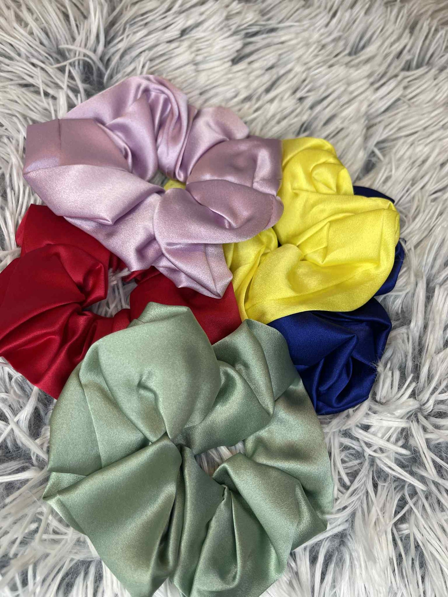 Gul Silk Satin Scrunchie